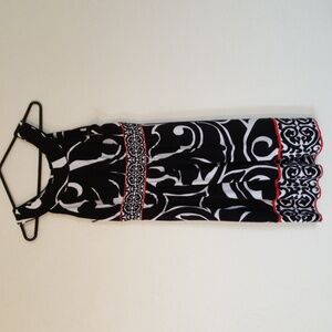 Black and White Dress